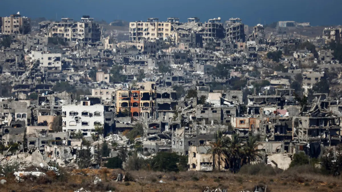 The Gaza Strip has been almost completely destroyed by Israel and has returned to the Stone Age. The Gaza Strip has been almost completely destroyed by Israel and has returned to the Stone Age.