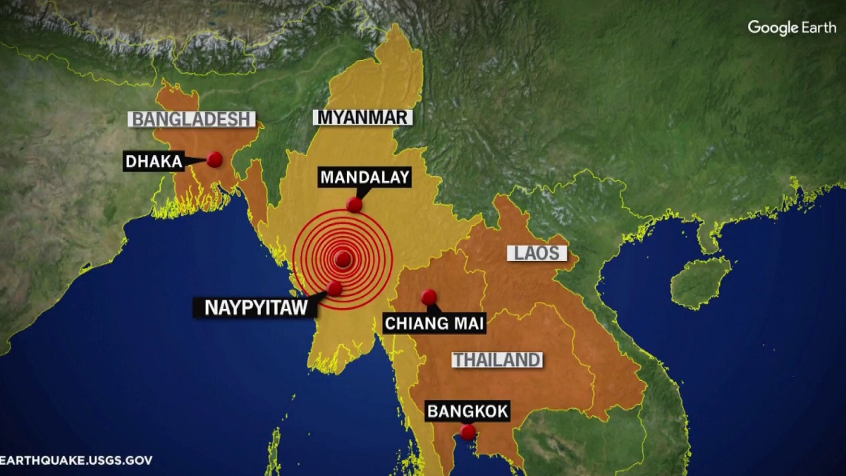 Myanmar earthquake