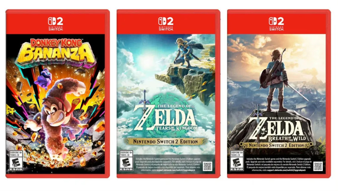 The Switch 2 game card case will have a completely new design.