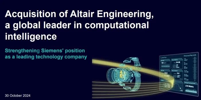 Siemens acquires Altair