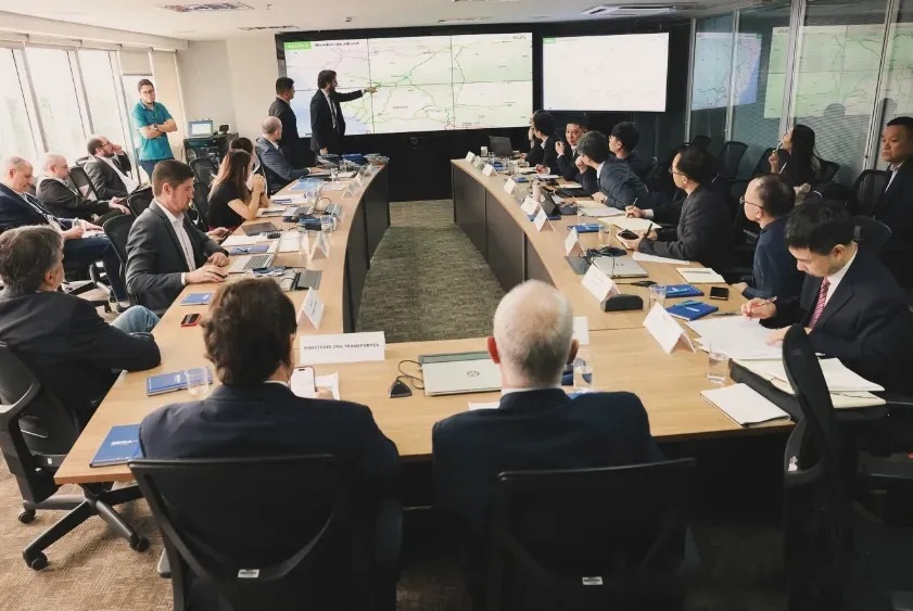 On April 16, representatives from China and Brazil discussed the On April 16, representatives from China and Brazil discussed the