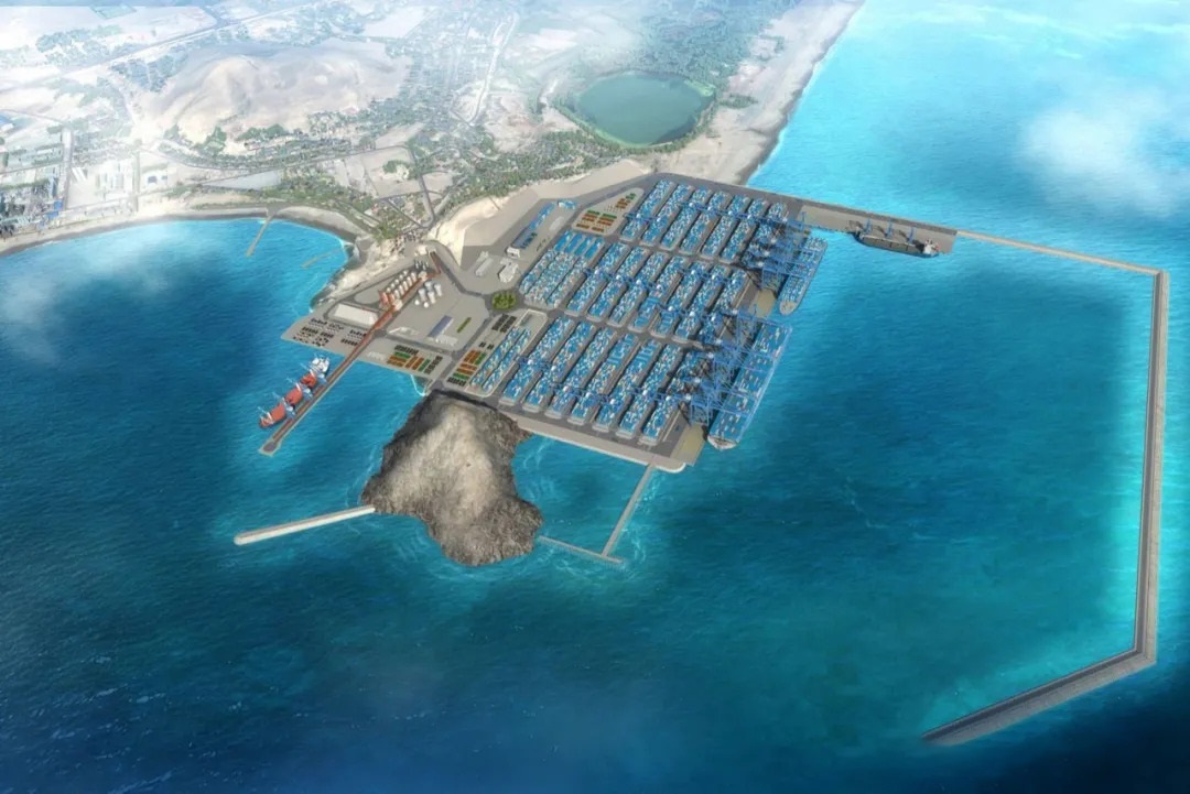 COSCO Shipping Peru Chancay Port Project Rendering COSCO Shipping Peru Chancay Port Project Rendering